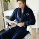 Nordic Winter Bathrobe Flannel Thicken Warm Dressing Gown Home Soft Plus Size