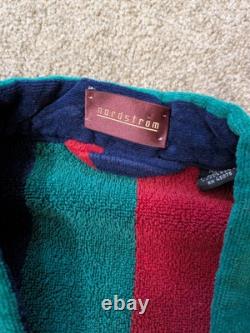Nordstrom Bath Robe Mens Colorblock Cotton