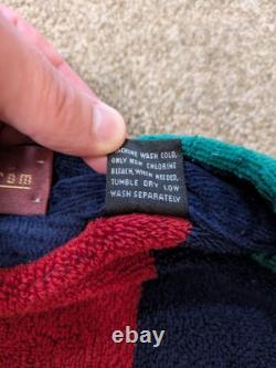 Nordstrom Bath Robe Mens Colorblock Cotton