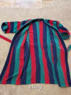Nordstrom Bath Robe Mens Colorblock Cotton