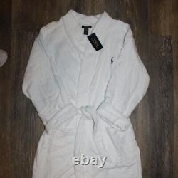 Nwt? Polo Ralph Lauren Men's Plush Velour Bath Robe S/m
