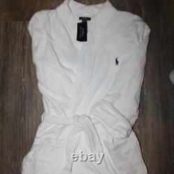 Nwt? Polo Ralph Lauren Men's Plush Velour Bath Robe S/m