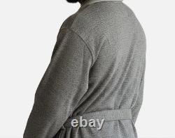 Nwt Ugg Men's Robinson Shawl Collar Robe- Gray- M/l