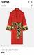 OG! Versace Baroque Sleeve (Size L) Unisex (RED) Authentic Luxury Bathrobe