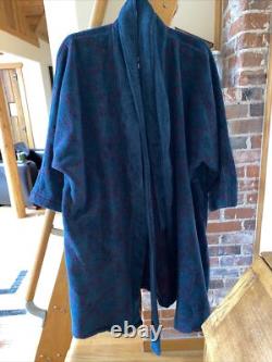 Off-White Virgil Abloh Terry-cloth Bath Robe Men's Size Small/Med Dark Green