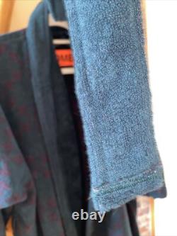 Off-White Virgil Abloh Terry-cloth Bath Robe Men's Size Small/Med Dark Green