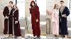 Oksun Fleece Warm Plush Long Robe For Women And Men
