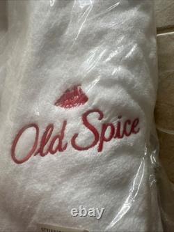 Old Spice Bath Robe White OSFM Very RARE
