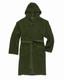 Onsen Supima Waffle Bath Robe Forest Green Size Large New with Bag