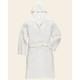 Onsen Supima Waffle Bath Robe White Size Small New
