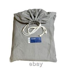 Onsen Supima Waffle Bath Robe White Size Small New