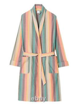 PAUL SMITH Artist Stripe Dressing Gown & Bath Robe EXTRA LARGE (XL)
