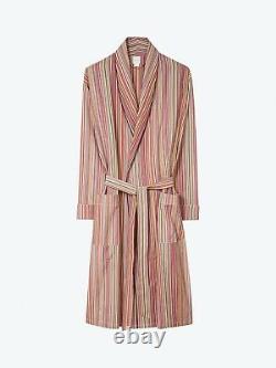 PAUL SMITH Dressing Gown -BNWT Signature Multi Stripe Bath Robe Sz XL