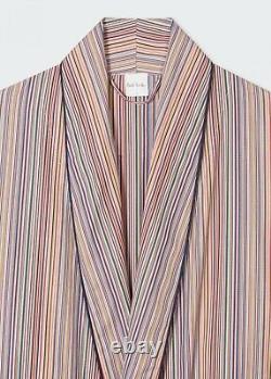 PAUL SMITH Dressing Gown -BNWT Signature Multi Stripe Bath Robe Sz XL RRP £240