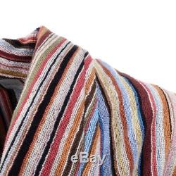 PAUL SMITH Signature Multi Stripe Dressing Gown/Bath Robe SMALL
