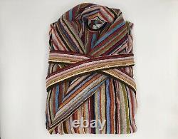 PAUL SMITH Signature Stripe Dressing Gown Bath Robe LARGE (L)