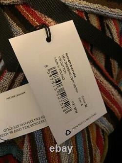 PAUL SMITH Striped Cotton Terry Robe SMALL S BNWT NEW BATH MENS RRP£220 DESIGNER