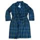 PENDLETON Men's XL NEW 100% Virgin Wool Green Tartan Plaid Robe Bathrobe Vintage