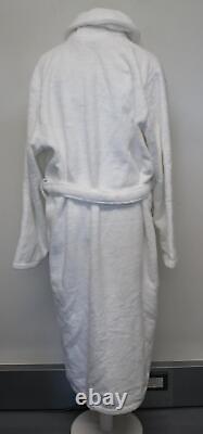 POLO RALPH LAUREN Men's Spring 2 UDW White Cotton Terry Bath Robe L/XL NEW