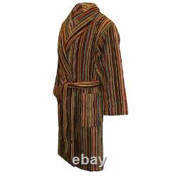 Paul Smith Artist Stripe Men's Towelling Bathrobe, Multi