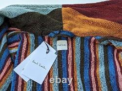 Paul Smith Bath Robe BNWT Signature Artist Stripe Cotton Thick Dressing Gown