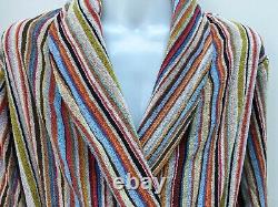 Paul Smith Bath Robe BNWT Signature Stripe Cotton Thick Dressing Gown Size M