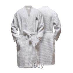 Personalized Bath Robe for Women & Men, Bulk White Robes, Custom 4 Robes