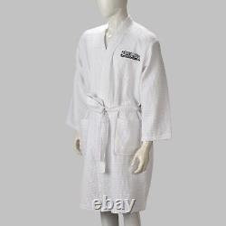 Personalized Bath Robe for Women & Men, Bulk White Robes, Custom Embroidered 3