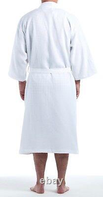 Plus size Luxury Waffle Cotton Bathrobe 5-star hotel quality Size XL-XXL (Size2)