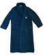 Polo Ralph Lauren Black Terry Bath Robe Embroidered Vintage Crest 1990s Mens L