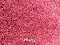 Polo Ralph Lauren Maroon Plush Bath Robe With Tie