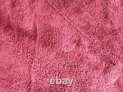 Polo Ralph Lauren Maroon Plush Bath Robe With Tie