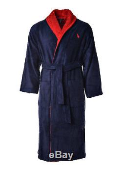 Polo Ralph Lauren Men's Bathrobe Shawl-Robe, Cotton, S/M L/XL XXL/XXXL