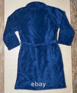 Polo Ralph Lauren Men's Navy Plush Belted Bathrobe. LARGE/XL NWT