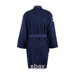 Polo Ralph Lauren Mens Dressing Gown Bath Robe Navy Blue Size Medium