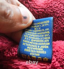 Polo Ralph Lauren Mens One Size Plush Soft Bathrobe Gown Pony Logo Embroidered