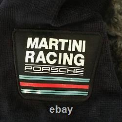 Porsche Design Select Magazine Hooded Bathrobe In Martini Racing Motif. USA = L