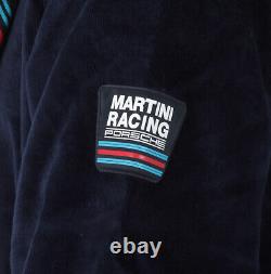 Porsche Men's Bathrobe Martini Racing Collection 100% Cotton Blue