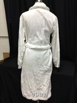 Pottery Barn Hydrocotton cozy bath shower Robe bed Mens Womens Teen WHITE SMALL