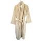 Pottery Barn L/XL Linen Cotton Terry Plush Spa Bath Robe Beige NEW