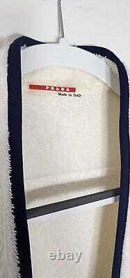 Prada Men's Vintage Terry Bathrobe Sz L