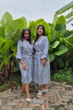 Premium Bamboo Luxe Bathrobe 100% Viscose Eco Luxury Essentials