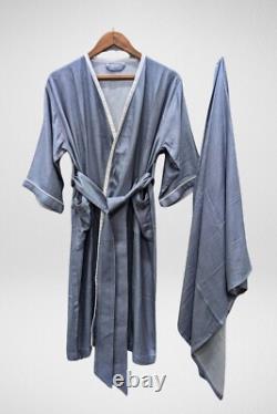 Premium Bamboo Luxe Bathrobe 100% Viscose Eco Luxury Essentials