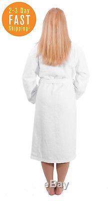 Premium Terry Luxury Cotton Cloth Bathrobe Plush Spa Robes for Men and Women