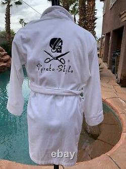 Pyrate Style Men Women Bathrobe Robe Spa Sleepwear Pirate Buccaneer