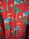 RARE VTG FACONNABLE L/XL RED ELEPHANT Bath Robe POCKETS BELT TERRY FRANCE EUC