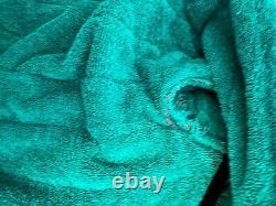 RARE VTG FACONNABLE L/XL RED ELEPHANT Bath Robe POCKETS BELT TERRY FRANCE EUC