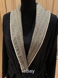 ROBERTO CAVALLI Unisex Terry Cotton BATH/Dressing ROBE NWT S/M MSRP $395