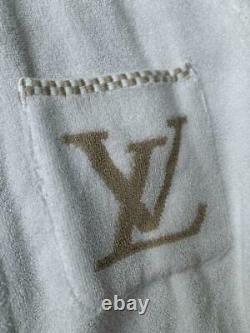 Rare Louis Vuitton Bathrobe LV Logo Size M