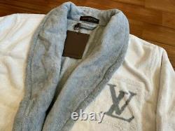 Rare Unused Louis Vuitton LV Logo Bathrobe Size L